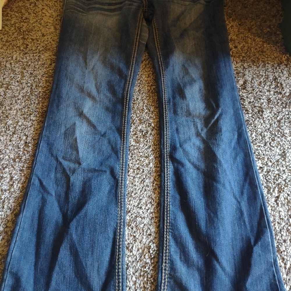 Woman's Blue Asphalt jeans
